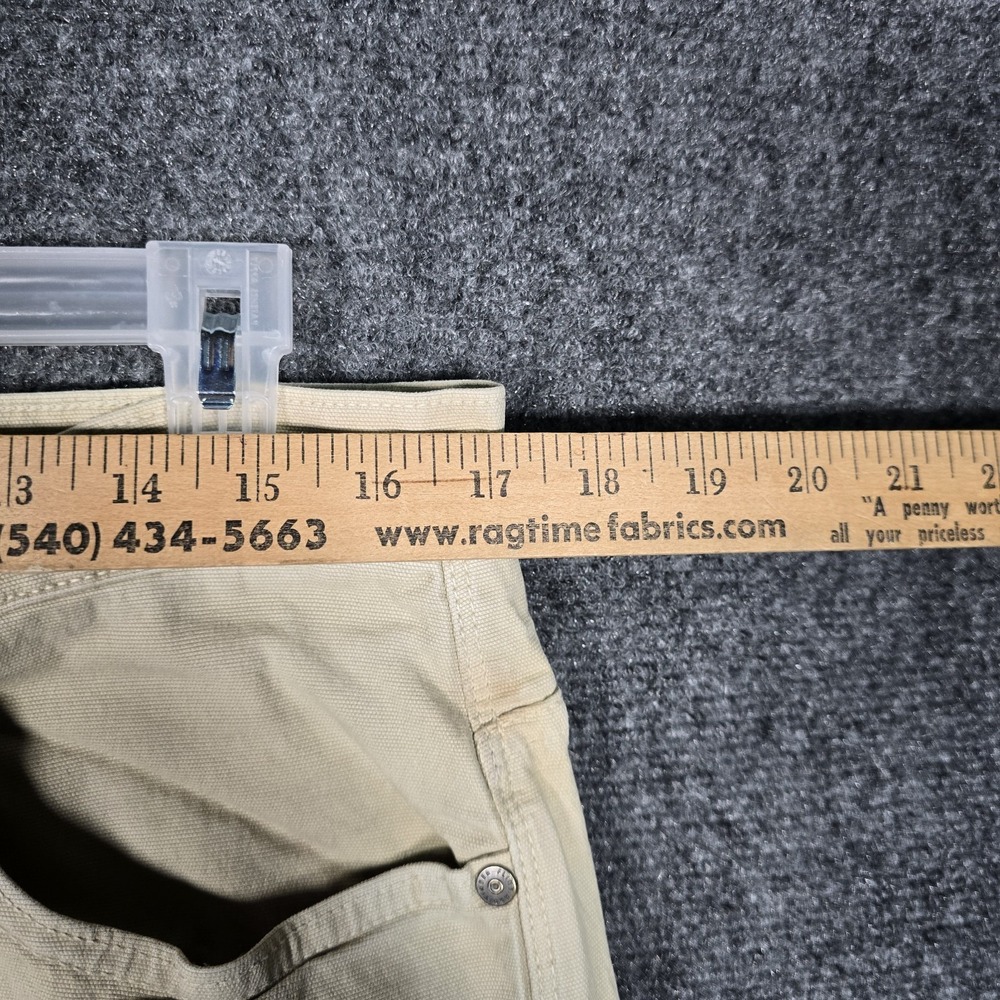 Huckberry Flint And Tinder Pants Mens 34x32 Mason Canvas Double Knee Distressed - Picture 8 of 13